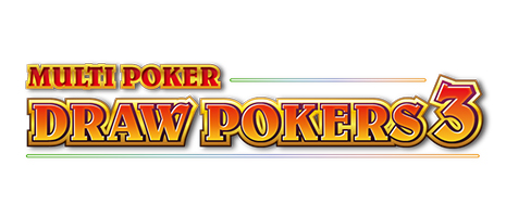 MULTI POKER DRAW POKERS 3 ロゴ