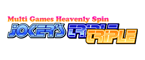 MULTI GAMES HEAVENLY SPIN JOKER'S TRIPLE TRIPLE ロゴ